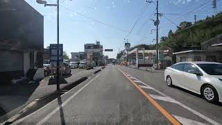 【車載動画】国道２６６、大矢野島、上天草市の中心街へ（２０２４年１１月１４日）