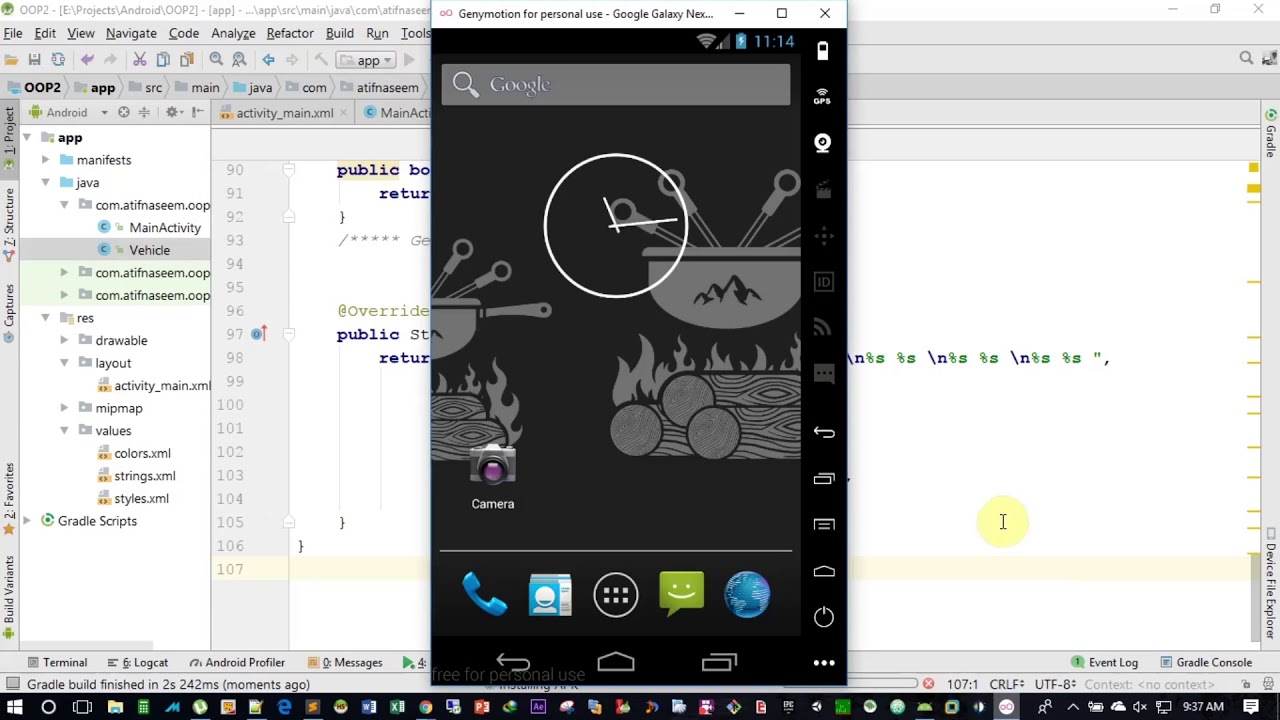 Understanding Object Oriented Programming In Android Java Youtube