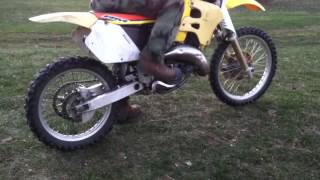 My new 1997 Suzuki RM 125 2 Stroke