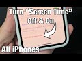 All iPhones: How to Turn 