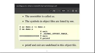Relocatable Object File | Executable File | The C Programming Language