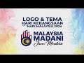 HKHM 2024 | Logo & Tema Sambutan | Malaysia MADANI: Jiwa Merdeka