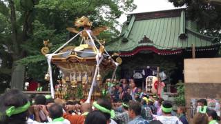 平成29年 茅ヶ崎市 小和田 熊野神社 例大祭 神輿宮入①