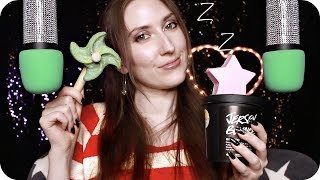 ASMR Lush Whispering 💚 Show & Tell, Lid Sounds, Label Reading & Gentle Tapping | Relaxation & Sleep