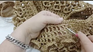 How to crochet Raffia Clutch Purse | Raffia crochet bag | DIY