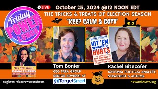 Stay Calm \u0026 GOTV with Tom Bonier and Rachel Bitecofer