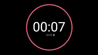 7 Second Countdown Timer / iPhone Timer Style