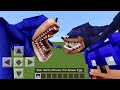 NEW Shin Sonic vs OLD Shin Sonic Mod in MINCRAFT PE