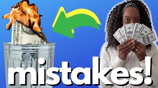 5 Money Saving Mistakes You MUST Avoid | Frugal Living and Minimalism financial mistakes to avoid