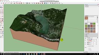 how to make terrain with sketchup