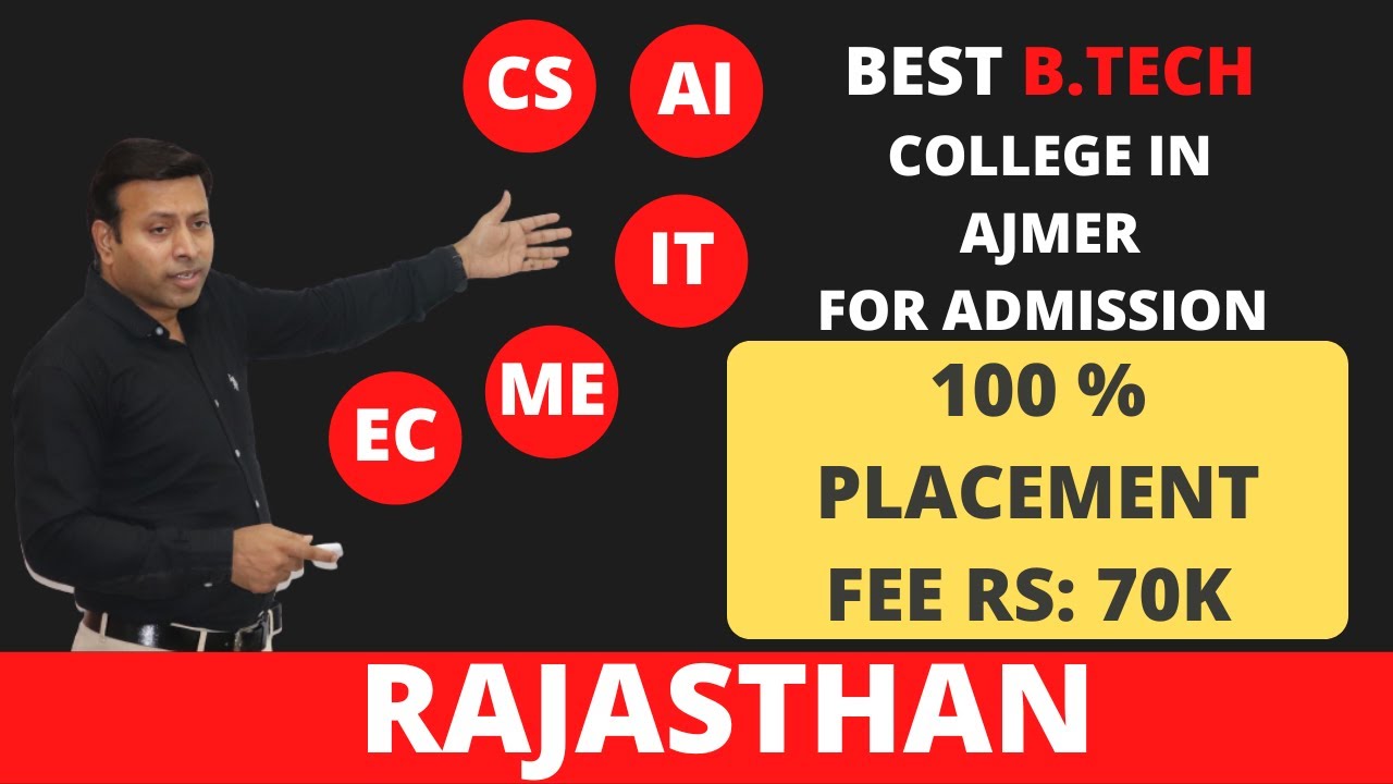 BEST B.TECH COLLEGES IN AJMER 2022 | BEST B.TECH COLLEGE IN RAJASTHAN ...