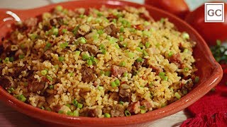 Arroz carreteiro com sobras de churrasco | Receitas Guia da Cozinha