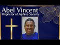 Funeral service of the late Abel Vincent