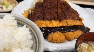 トラック運転手のとんかつ飯は豪華なんよ