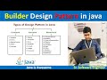 Builder Design Pattern using java