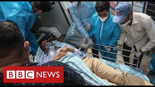 India’s Covid frontline: one hospital's desperate struggle to save lives - BBC News
