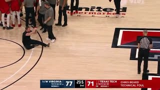 Chris Beard gets ejected for throwing a tantrum