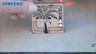 How to Use Laser Cutting Machine Easy Cut MDF Artwork