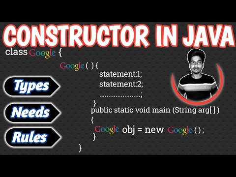 What Is Constructor In Java With An Example || Types Of Constructor ...