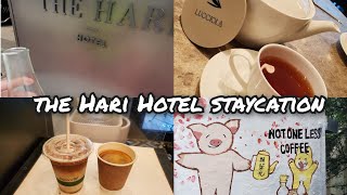 【Vlog】The Hari Hong Kong  Staycation｜願榮光咖啡館｜大麻素 cafe｜合味道工作坊