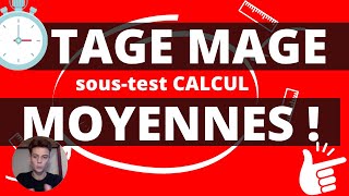 Tage Mage : Les Moyennes !