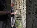 dinosaur at cambodian temple ta proham