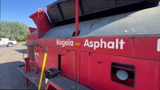 Bagela BA10000 10tph asphalt recycler for sale 518-218-7676