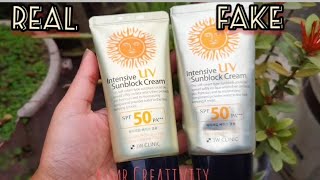 ⚠️2025 Newest FAKE vs REAL 3W Clinic Sunscreen comparison ⚠️ Bangla Review