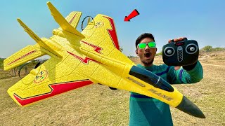 RC Pro Fighter Jet Unboxing & Testing - Daddydrones - Chatpat toy tv