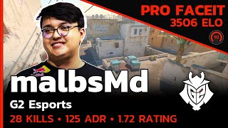 CS2 POV | malbsMd G2 CARRIES HIS TEAM on DUST2🔥 (DUST2) FACEIT LVL 10 | Sep 15, 2024