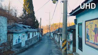 [4K] 곧 사라질 서울의 마지막 달동네, 중계동 백사마을 The Last Scenery of one of the oldest villages in Seoul