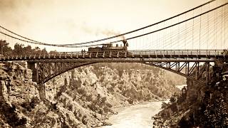 The Men Who Built Niagara Falls Suspension Bridge Before Anyone Believed Wire Could Hold a Train