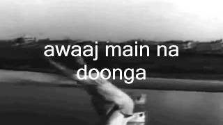 Chahunga Main Tujhe Saanjh Savere-Karaoke & Lyrics-Dosti