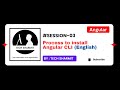 Angular CLI installation | How to set up Angular CLI on Windows 10 (English)  |  (Session-03)