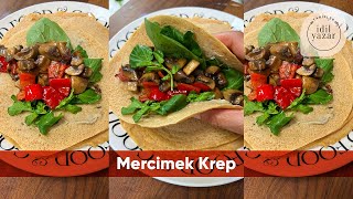 Mercimek Krep Tarifi❤️ GLUTENSİZ👌