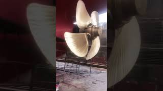 The World's Largest Ship Propeller! #ship #vessel