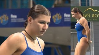 Emilia Nilsson Garip  beautiful perfect springboard diving