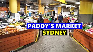 SYDNEY Golden Water Mouth + PADDY'S MARKET, Chinatown Sydney Australia (January 2021)