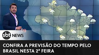 Previsão do Tempo: semana contará com pancadas de chuvas pelo país | #SBTNewsnaTV (13/03/23)