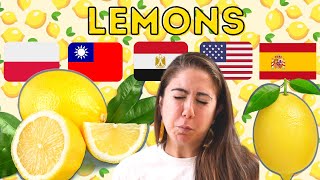 🍋 Lemon Dishes From Around the World  (Egypt, USA, Spain, Taiwan, Poland)