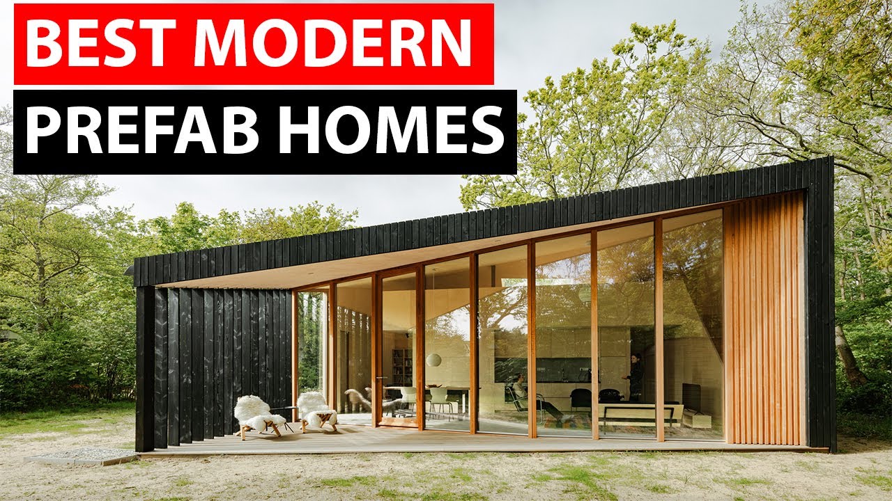 10 Most Incredible Modern Prefab Modular Homes - YouTube