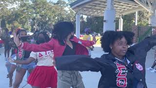 FAMU Greeks Strolling on the Yard