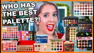 RANKING ALL OF MY INFLUENCER PALETTES PART 1 || VLOGMAS DAY 27|| DECEMBER 2020