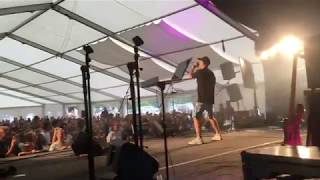 Augustín rap ft. Jana Palajová (IDE O VIAC - G̶O̶D̶Z̶O̶N̶E̶) Campfest 2019 - Live