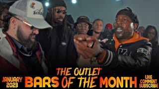 Battle Raps Bars Of The Month January 2024 | The Outlet