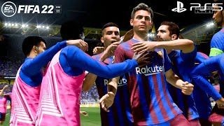 FIFA 22 | FC Barcelona Vs AS Roma | UEFA Europa League Final | Gameplay PS5 & Full match