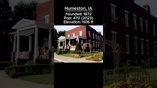 Random US Towns: Humeston, IA #shorts