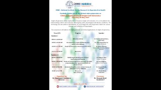 Virtual Mini-Symposium on Clinical Applications of Single Cell Genomics. Session 1