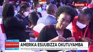 Agabuutikidde: Okulwanyisa obuli bw'enguzi, batongozza ekibiina.America essuubizza okutuyamba