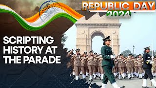 Republic Day Parade 2024: All-women Tri-Service contingent marks debut at Republic day parade
